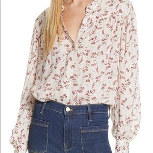 FRAME Voluminous Sleeve Button Up
